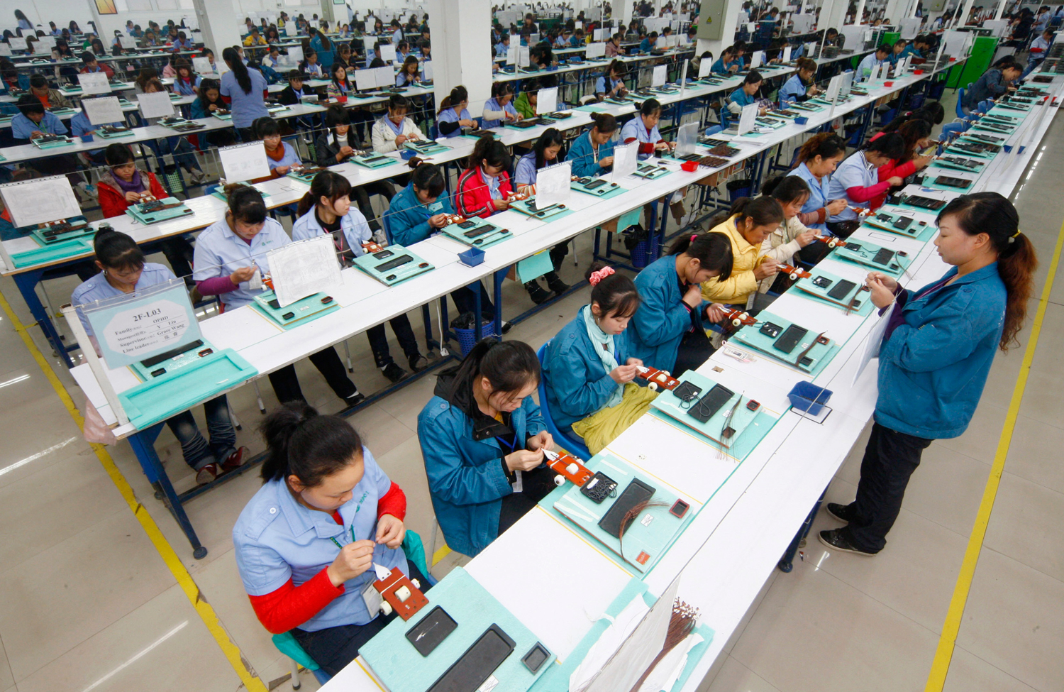 Văn hóa làm việc trong công xưởng Đài Loan